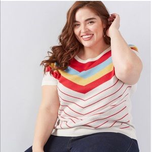 ModCloth Nostalgic Bliss short sleeve sweater